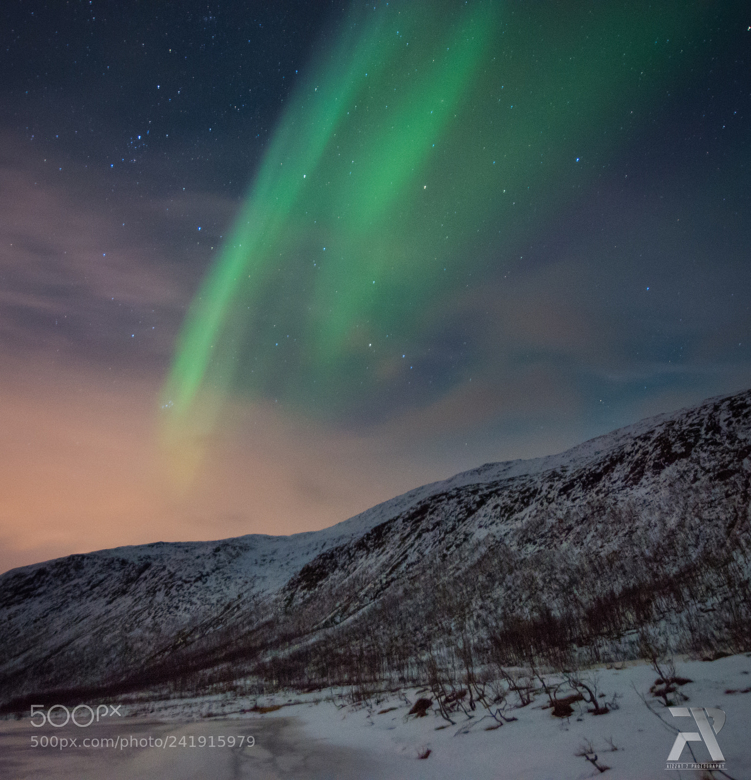 Nikon D7200 sample photo. Northern light troms city photography