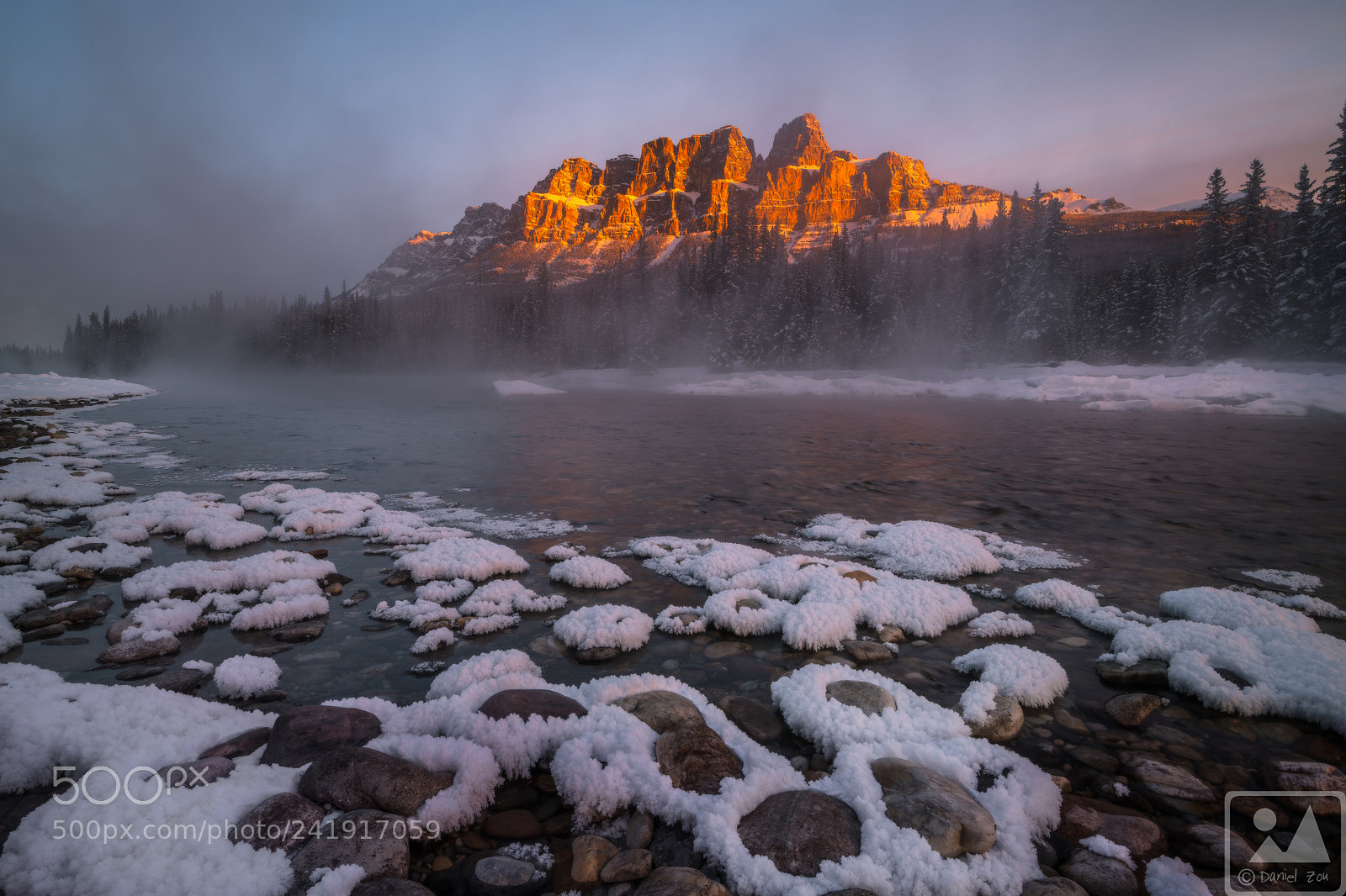 Nikon D850 sample photo. Castle mountain photography