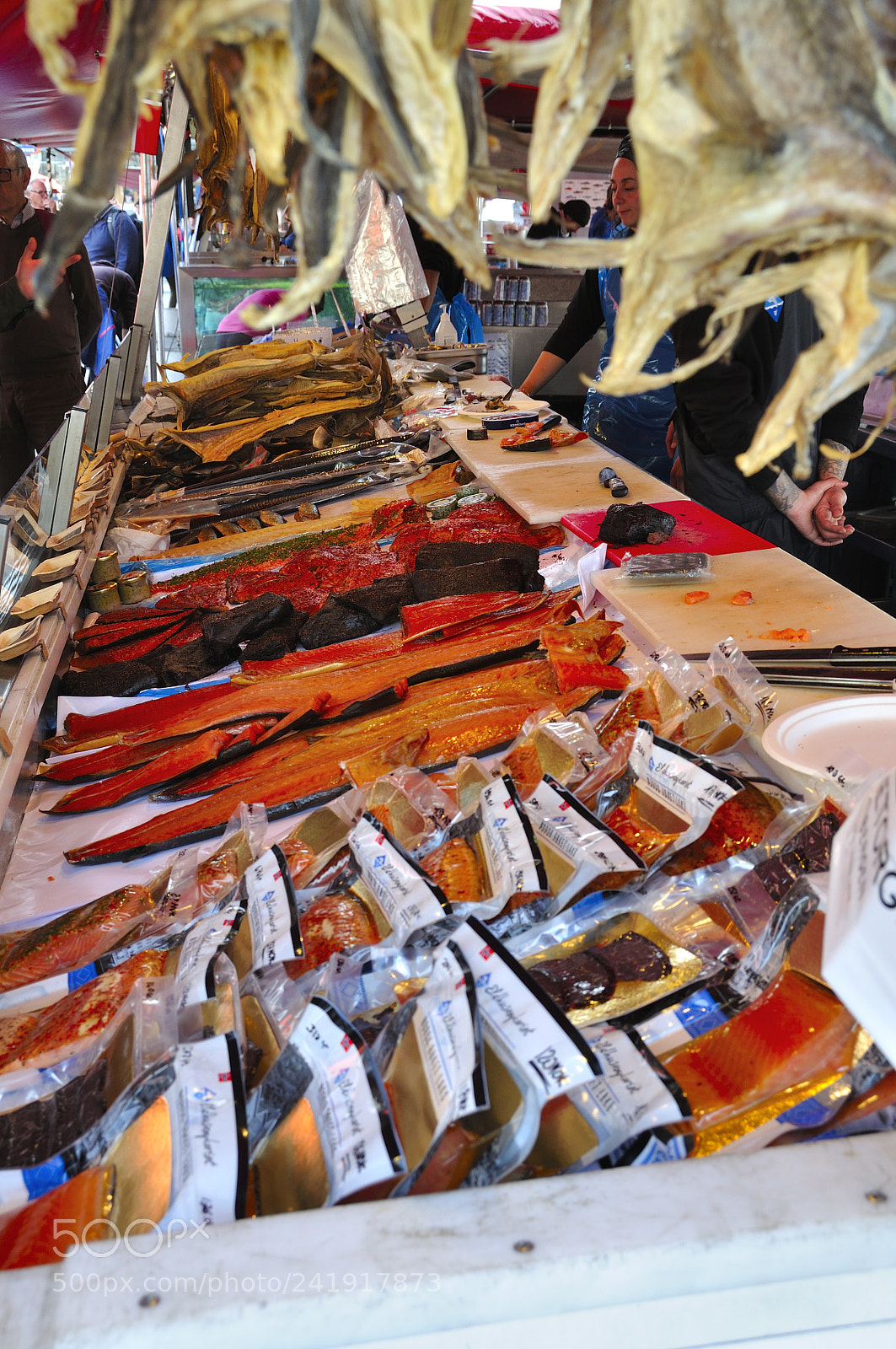 Nikon D90 sample photo. Fish market of bergen photography