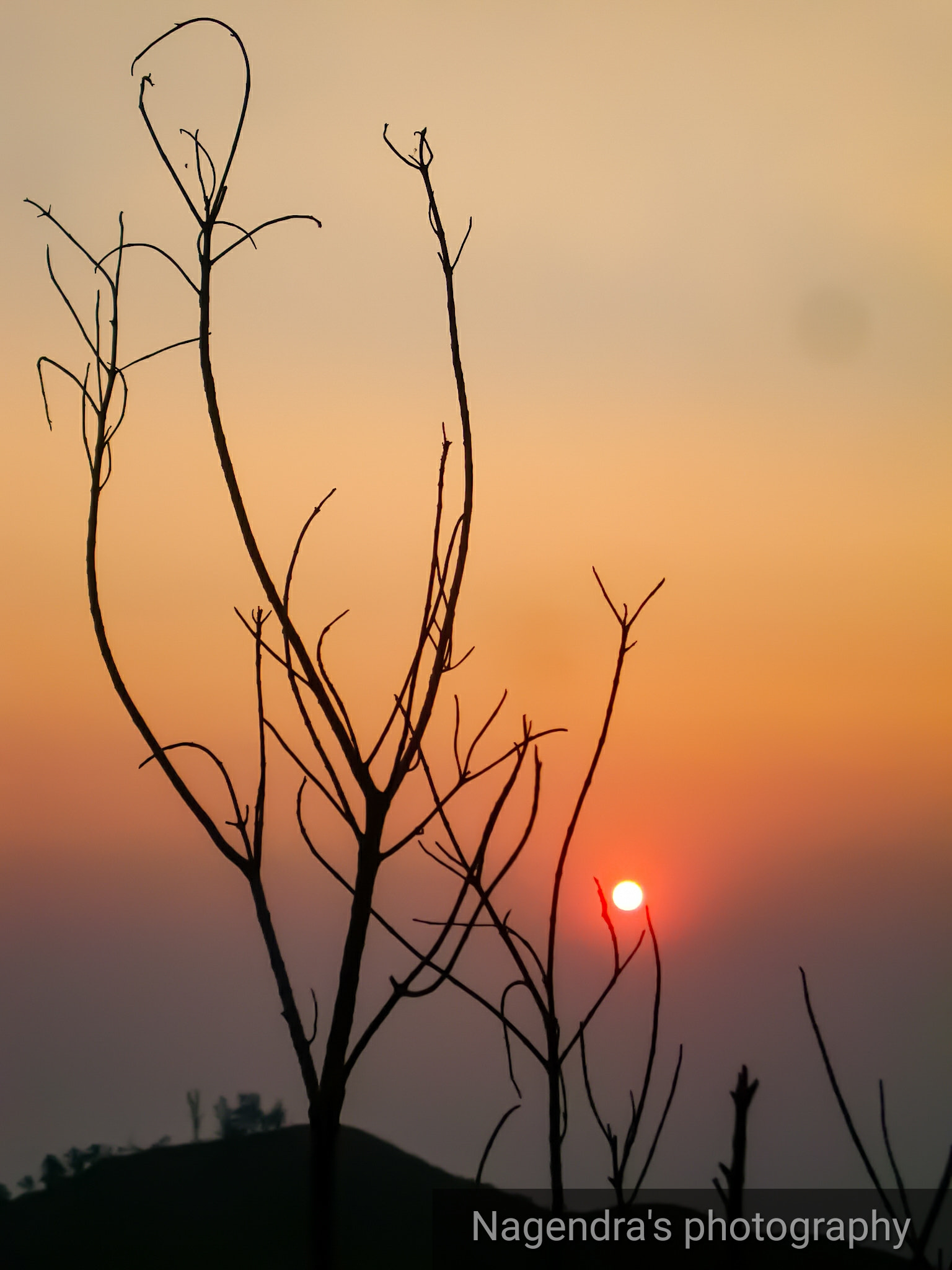 Sony DSC-W210 sample photo. Sunset at kumara parvata photography