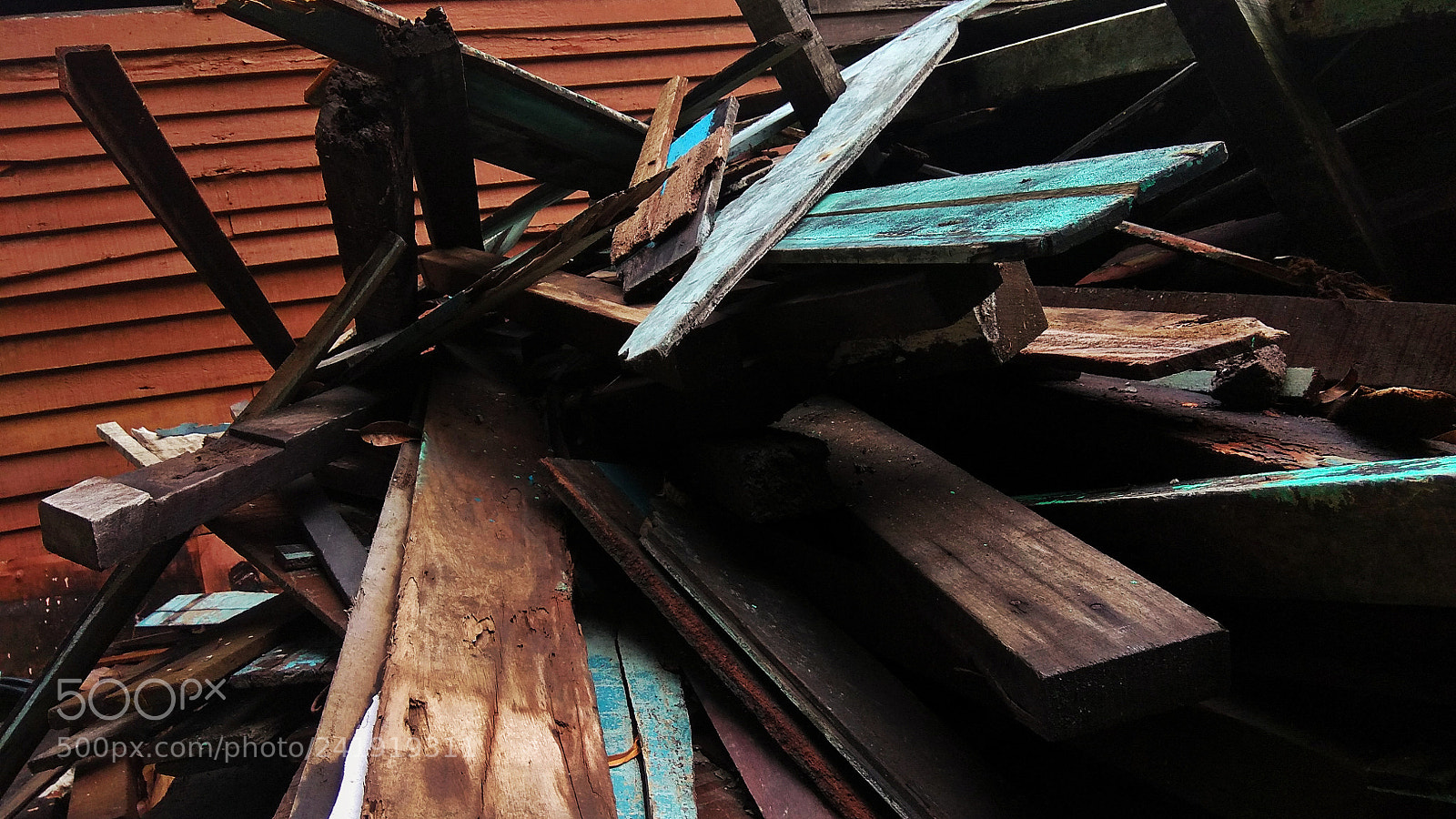 Xiaomi Redmi Note 4 sample photo. Texture of scrap wood photography