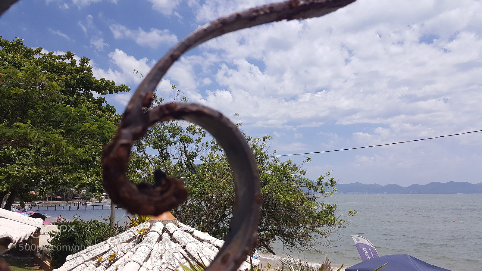 Samsung GALAXY S6 edge sample photo. Sea air in paradise photography