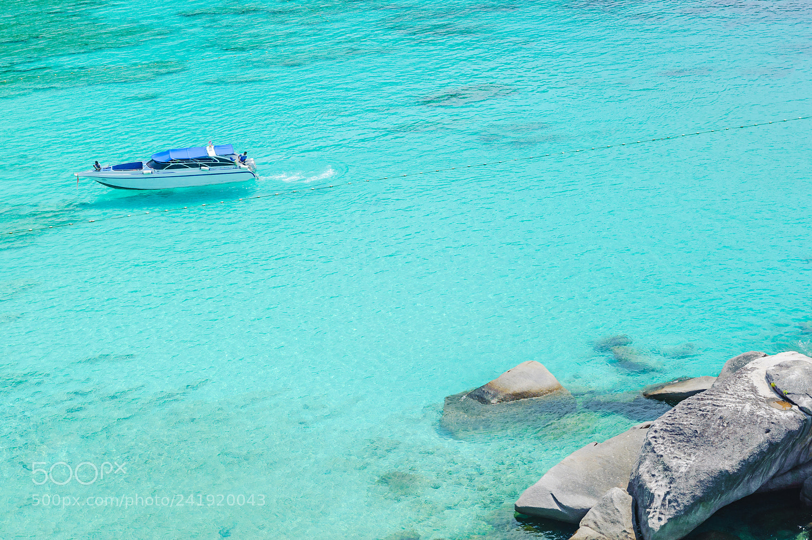 Nikon D700 sample photo. Boat on beautiful sea photography