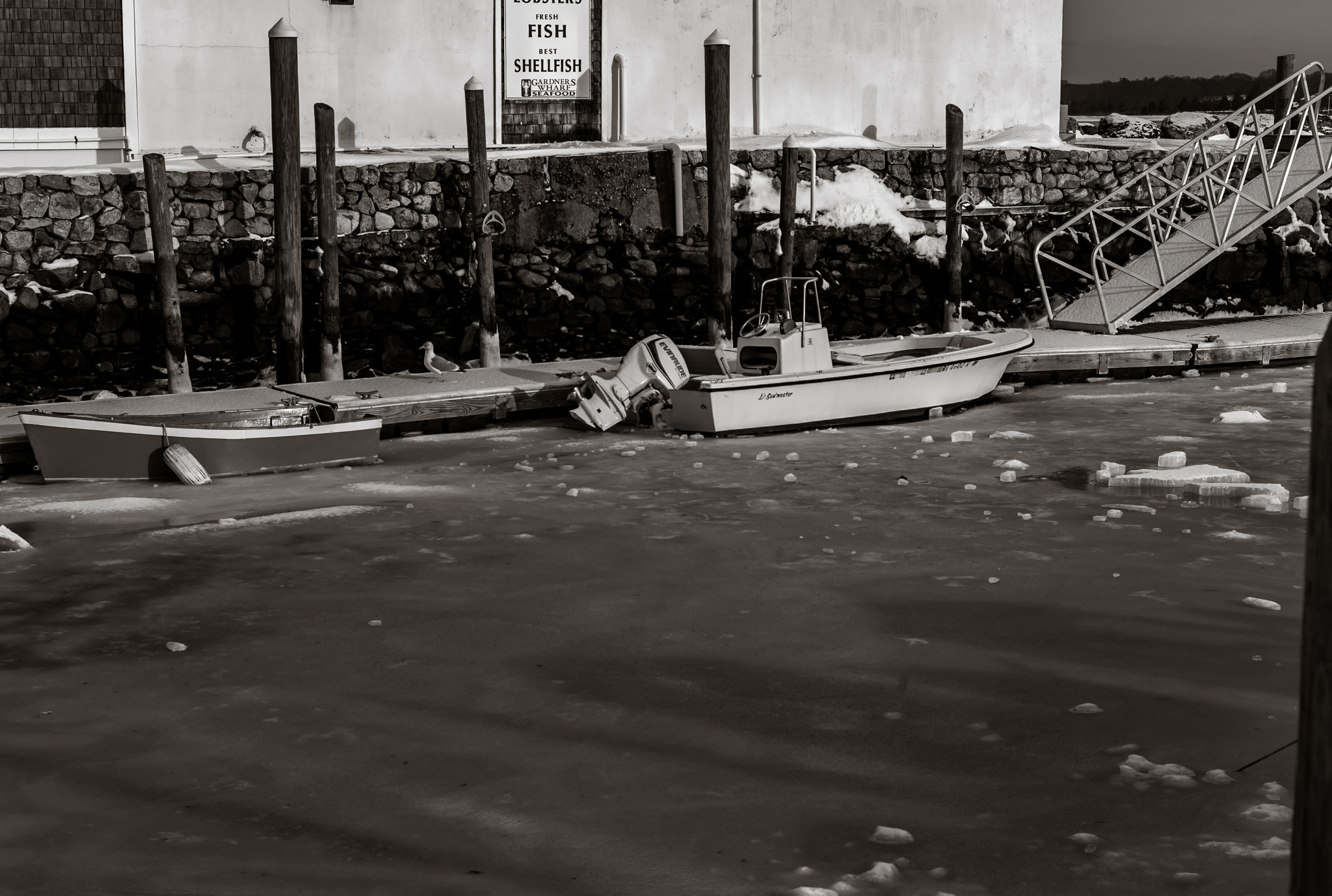 Leica M8 sample photo. Ice fishing photography