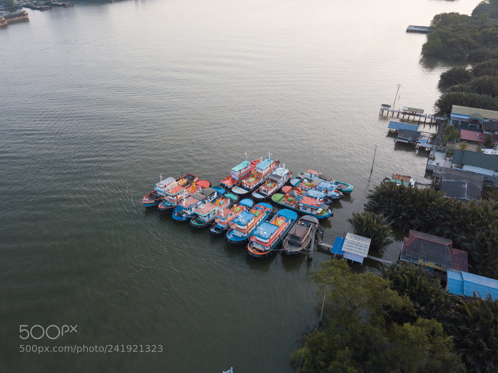 DJI FC220 sample photo. Boat, river photography