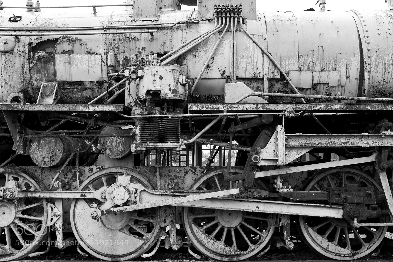 Fujifilm X100F sample photo. Old train photography