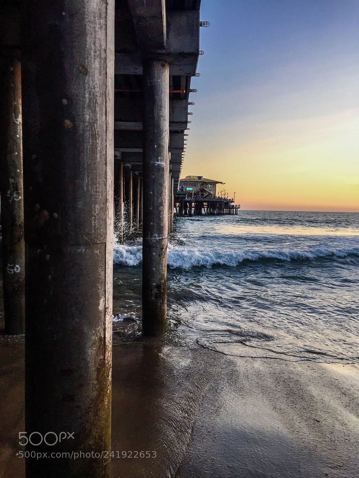 Apple iPhone 6 sample photo. Santa monica pier photography