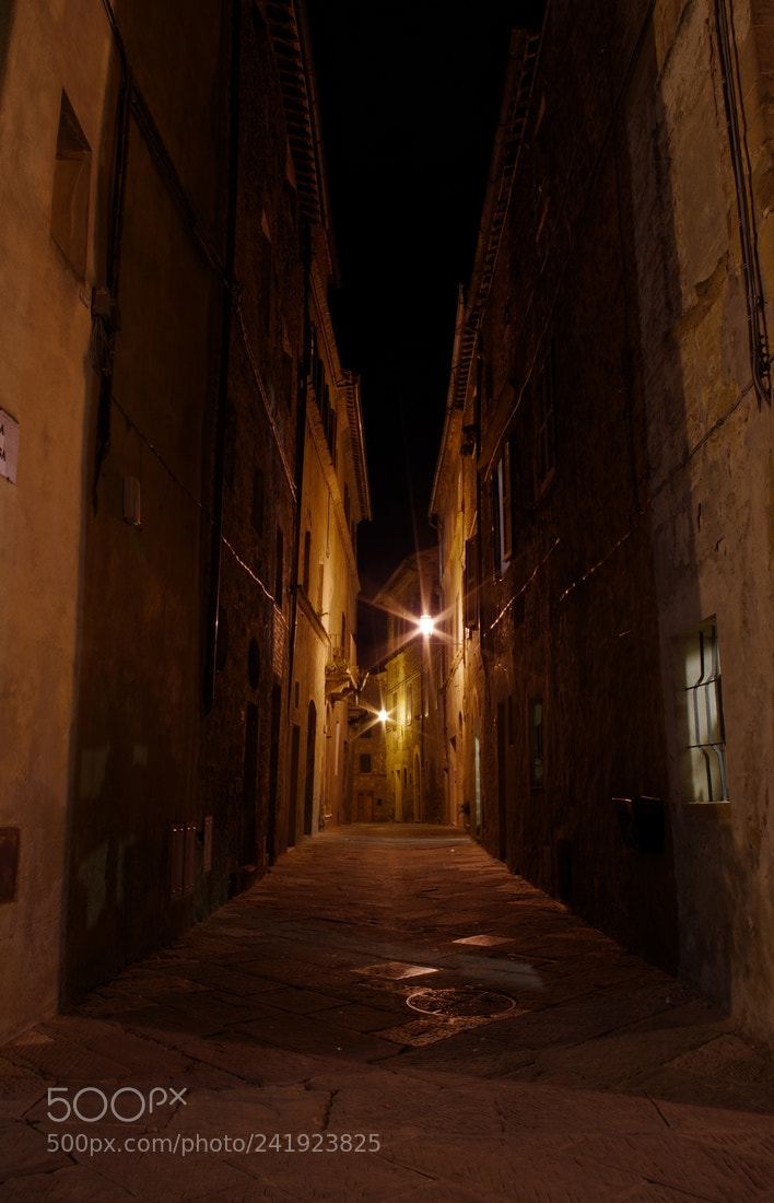 Pentax K-7 sample photo. Pienza photography