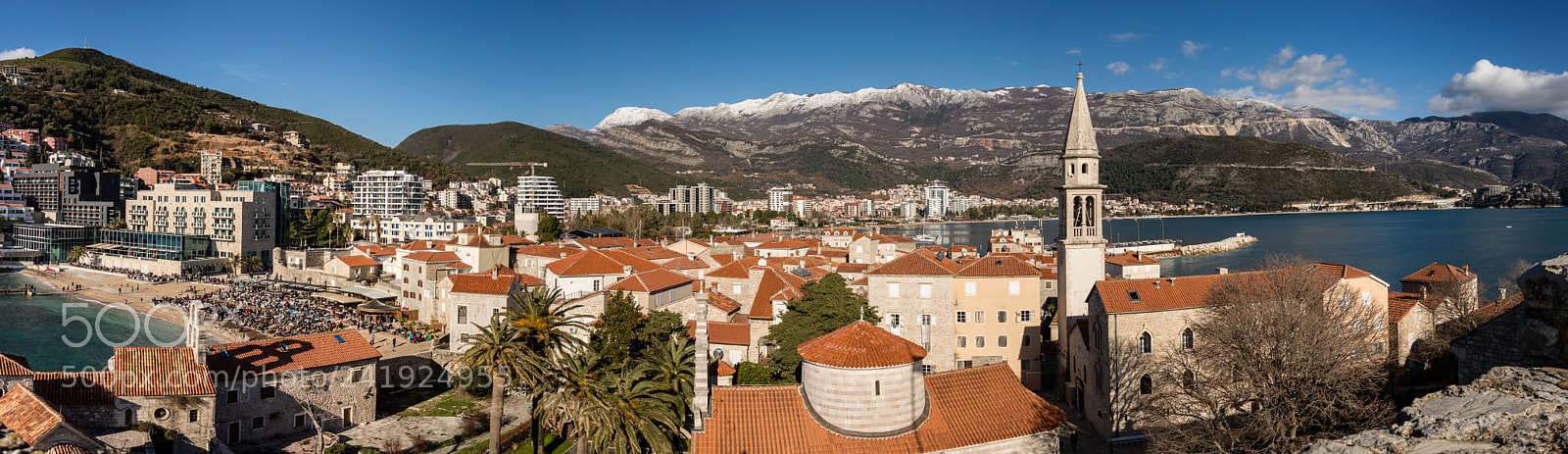 Nikon D3200 sample photo. City of budva and photography