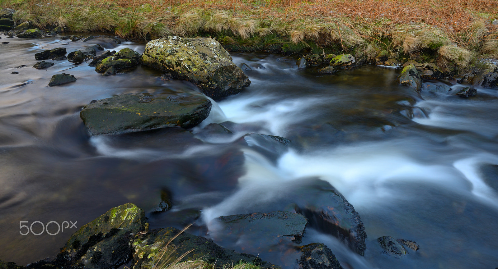 Nikon AF-S Nikkor 16-35mm F4G ED VR sample photo. Stream - snow melt water photography