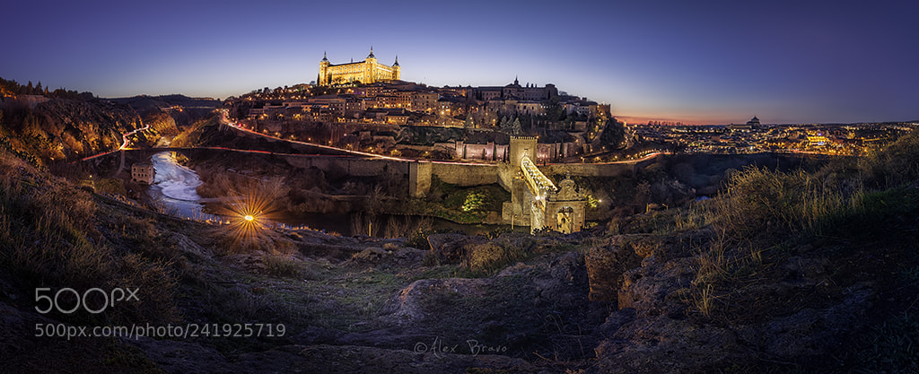 Canon EOS 40D sample photo. Toledo panorámica photography
