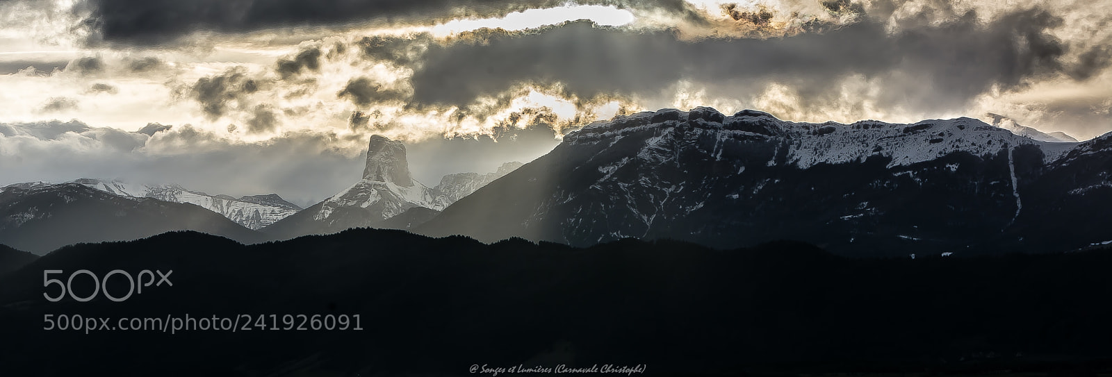 Nikon D7100 sample photo. Le mont aiguille photography