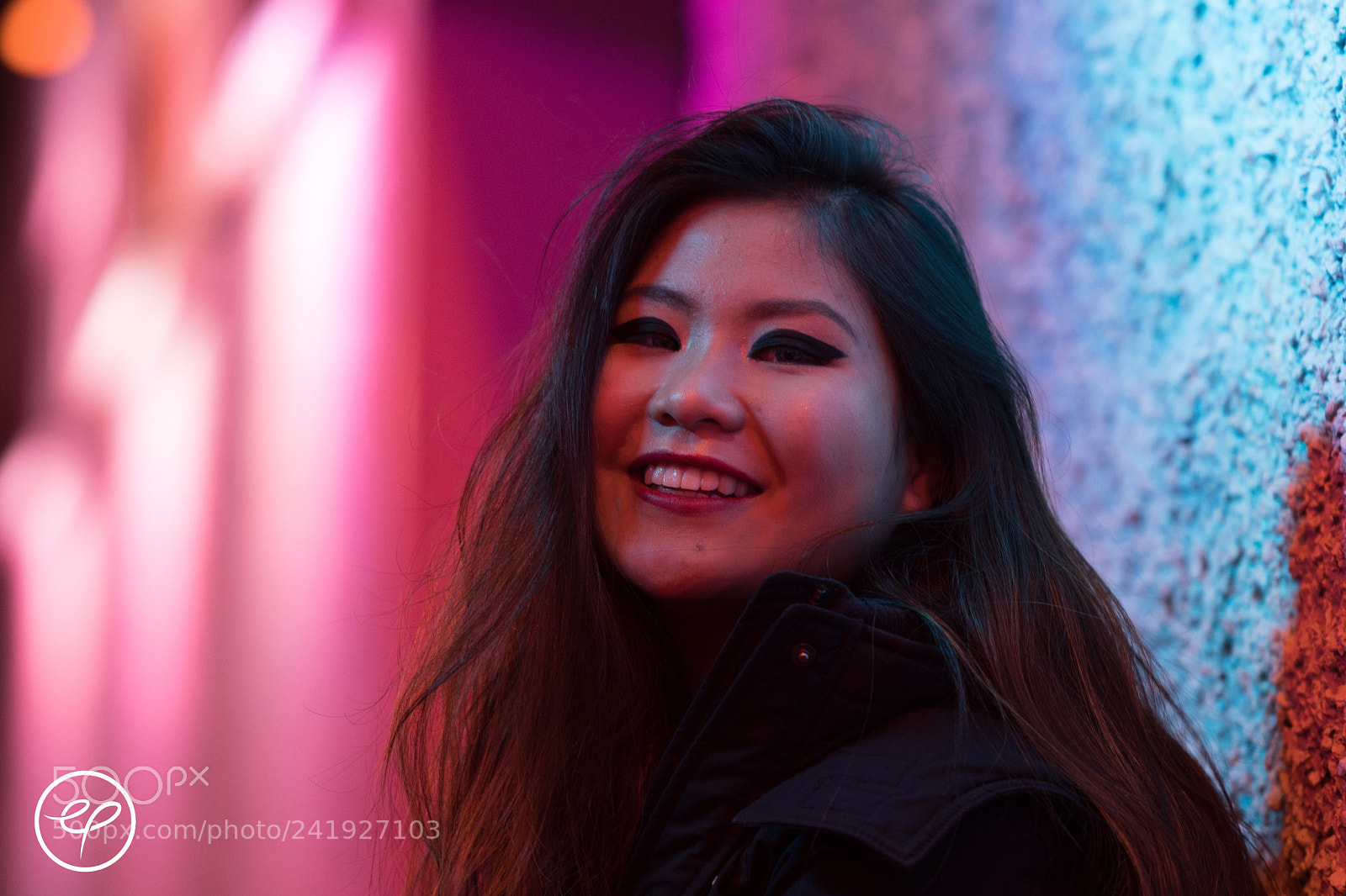 Nikon D500 sample photo. Pink & blue photography