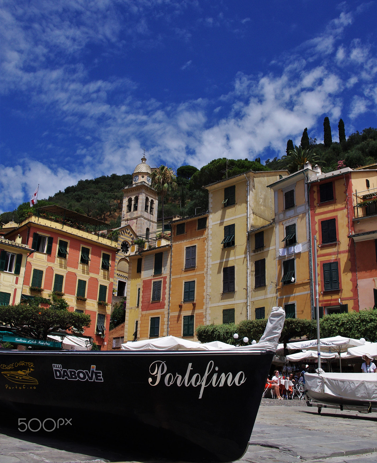 Pentax K-x sample photo. Portofino photography