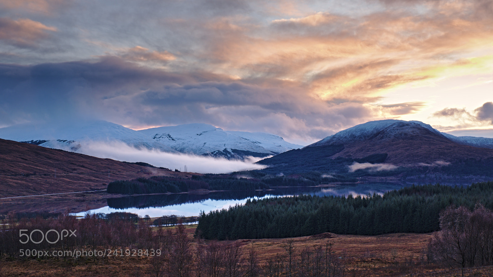 Fujifilm X-T2 sample photo. Loch tulla, scotland photography