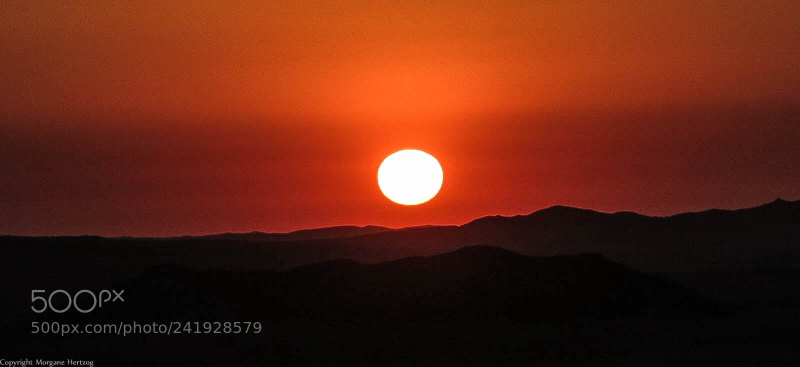 Canon PowerShot G1 X sample photo. Red sun photography