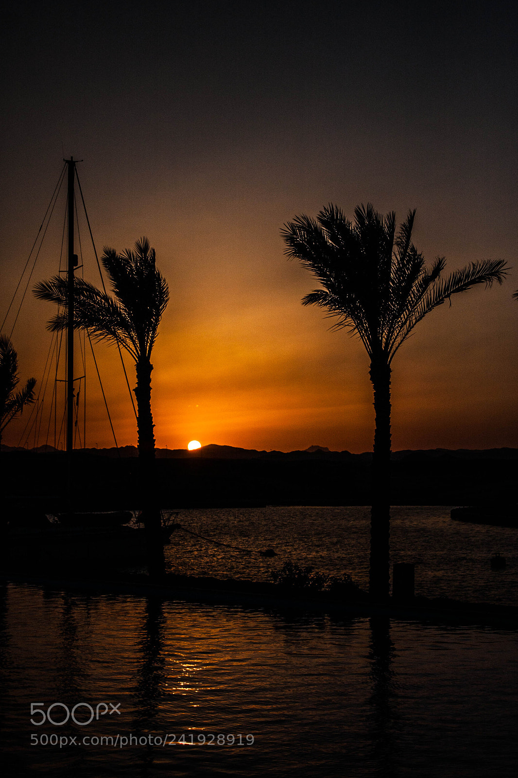 Canon EOS 40D sample photo. Sunset at marsa allam photography