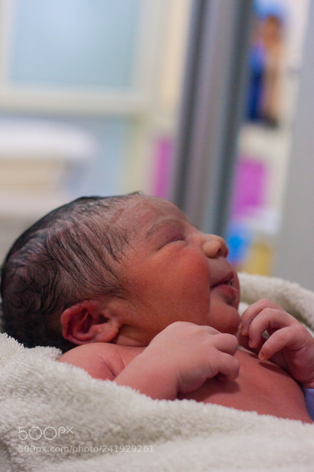 Canon EOS 40D sample photo. Day one baby photography
