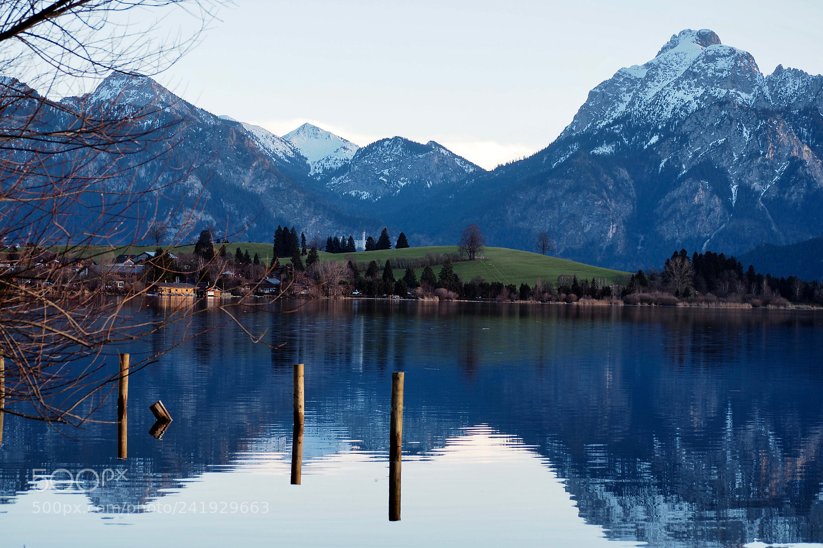 Olympus OM-D E-M5 II sample photo. Alpland lake photography