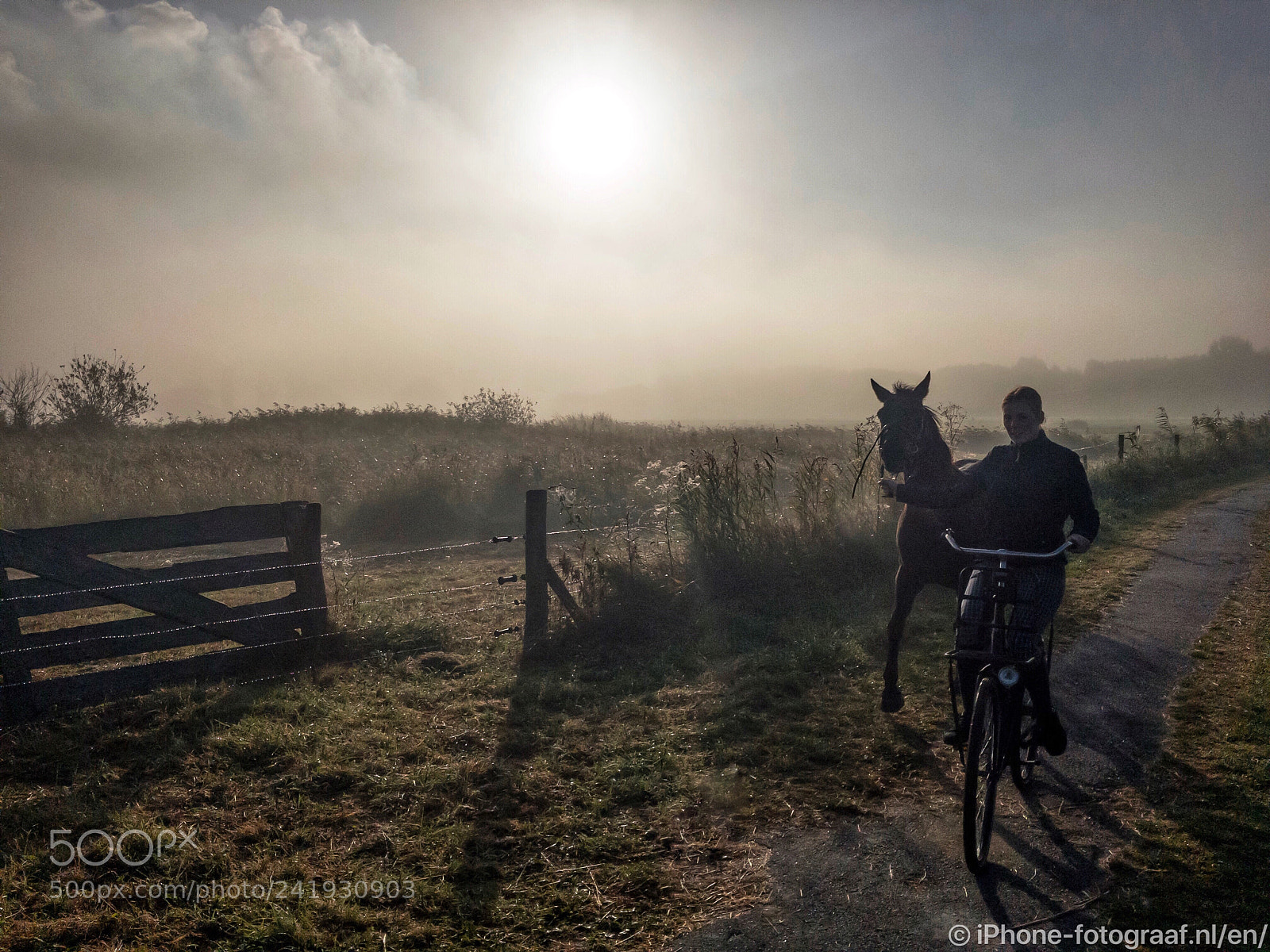 Apple iPhone 6s sample photo. Morning ride photography