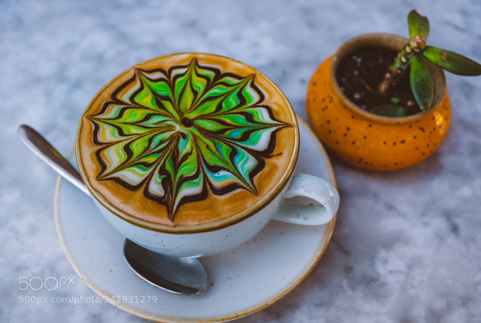 Sony ILCA-77M2 sample photo. Coffee latte art photography