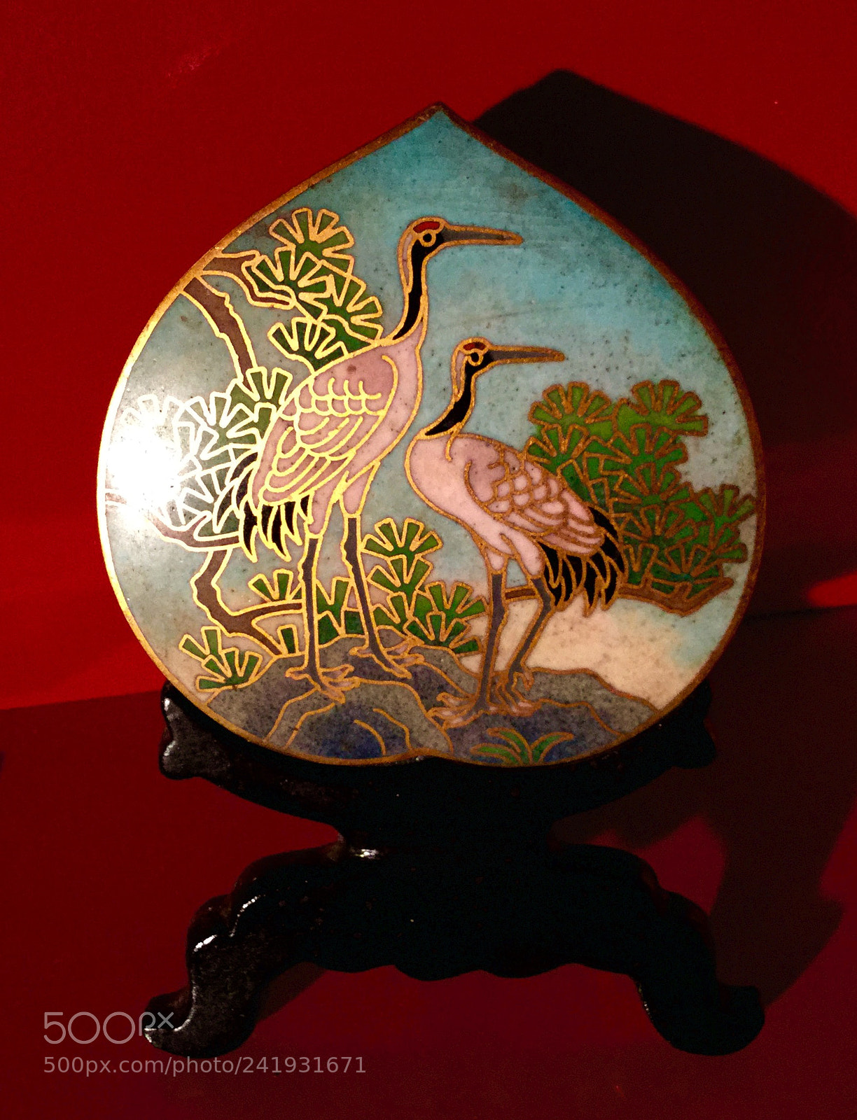 Apple iPad Air 2 sample photo. Small cloisonn decoration in photography