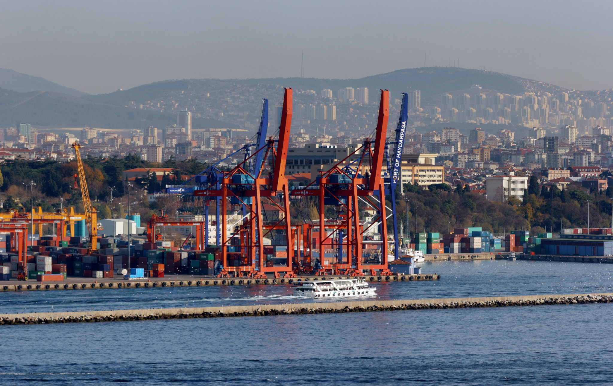 Sigma 50-200mm F4-5.6 DC OS HSM sample photo. Istanbul. bosphorus photography