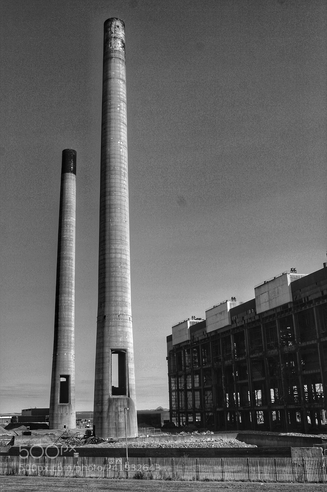 Canon EOS 1000D (EOS Digital Rebel XS / EOS Kiss F) sample photo. Cockenzie power station photography