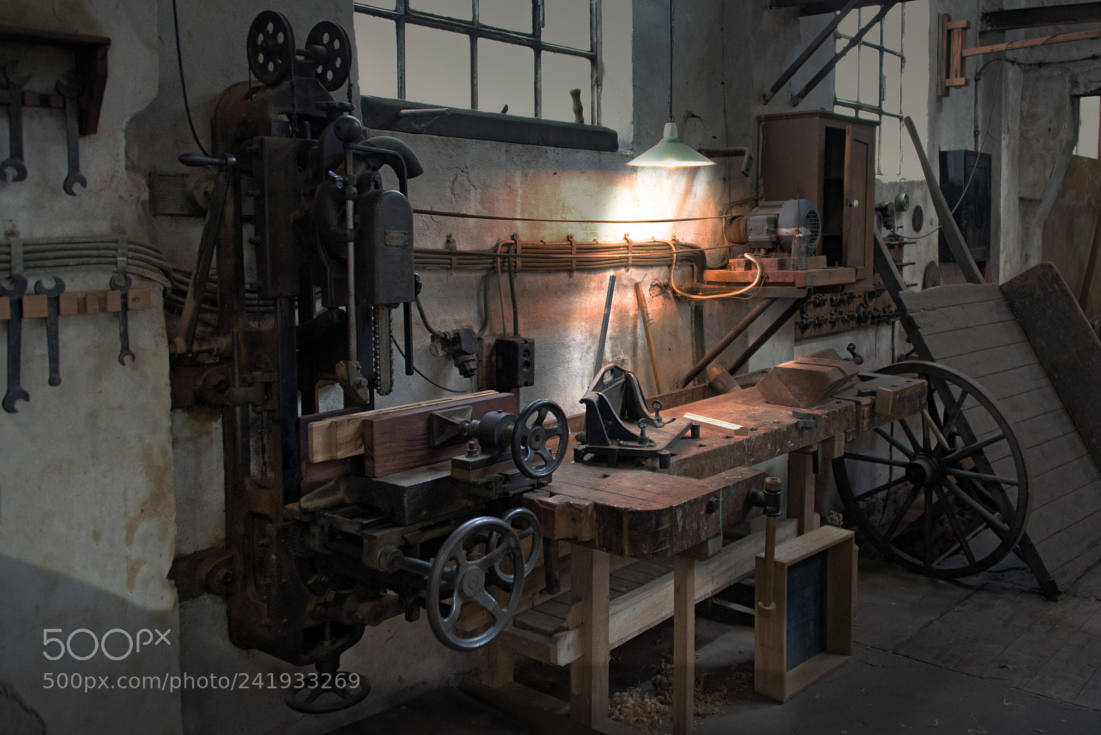Nikon D800 sample photo. Old workspace photography