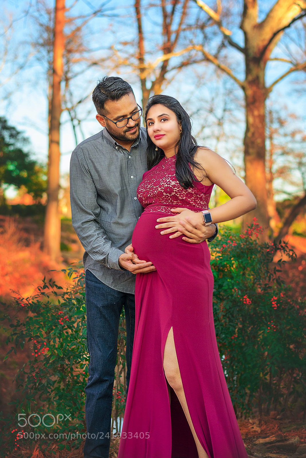 Nikon D800 sample photo. Maternity at the park photography