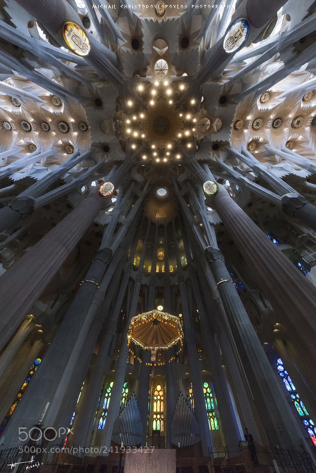 Nikon D810 sample photo. Sagrada familia photography
