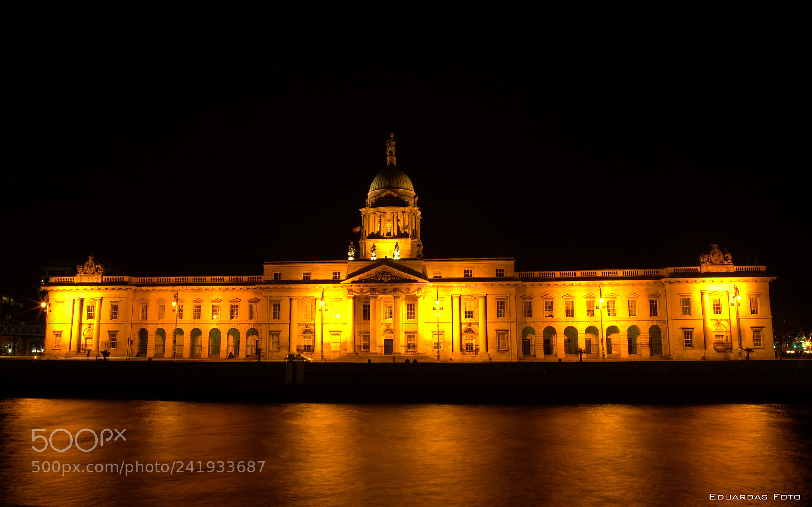 Canon EOS 6D + Canon EF 24-105mm F4L IS USM sample photo. The custom house (dublin) photography