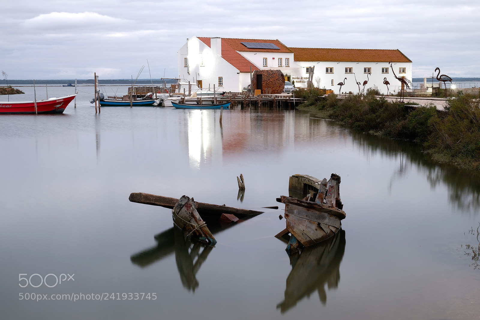 Fujifilm X-T2 sample photo. Mourisca tide mill photography
