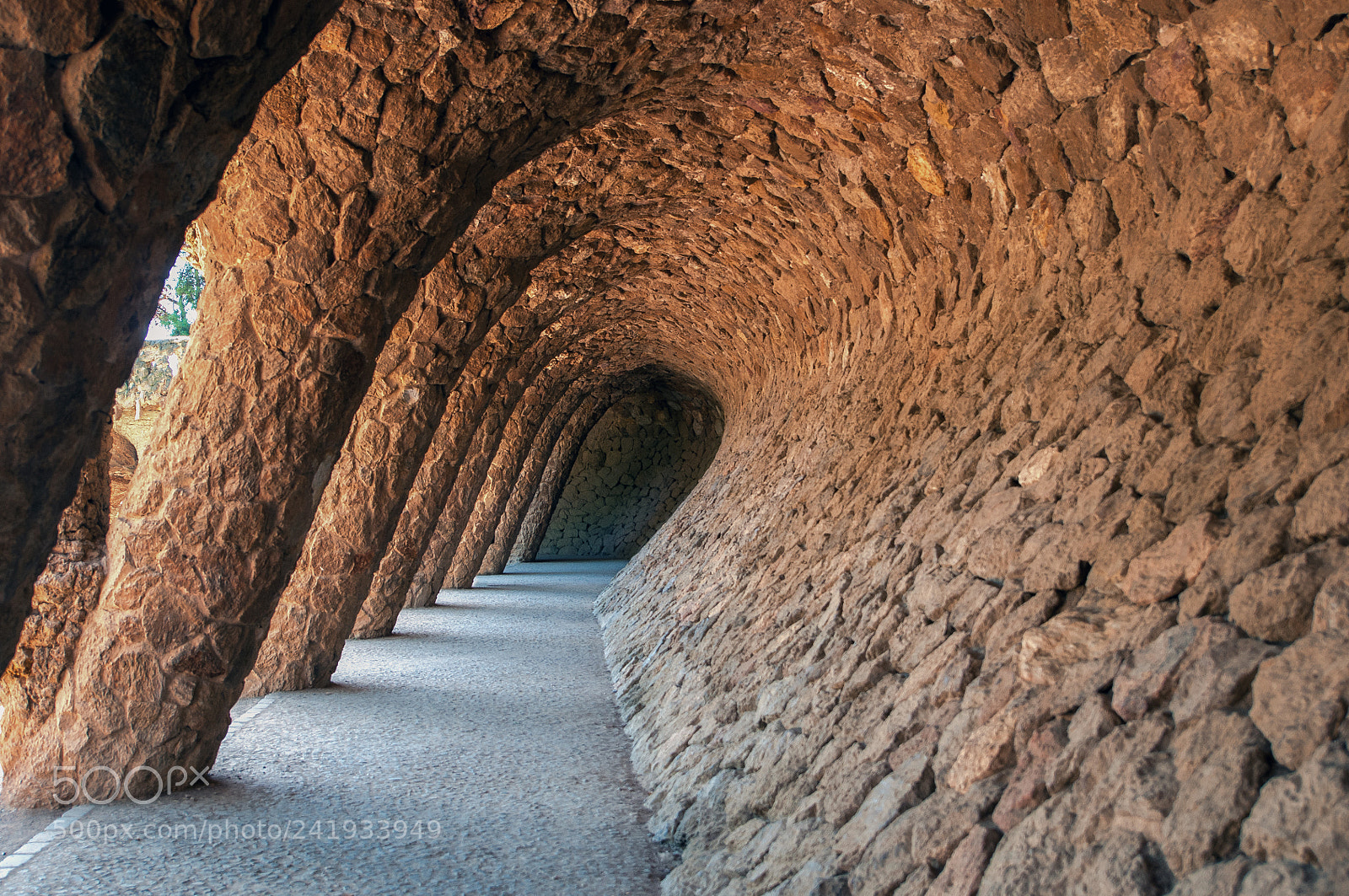 Nikon D300 sample photo. Parc guell photography