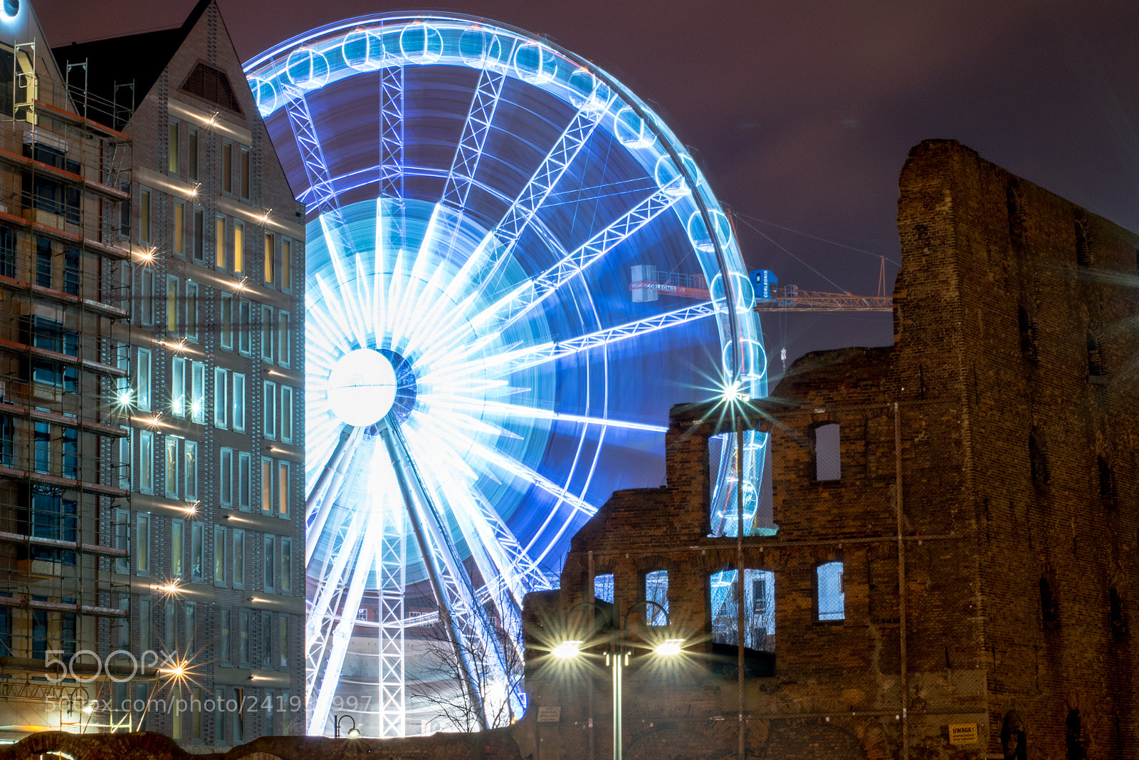 Nikon D5600 sample photo. Ferris wheel photography