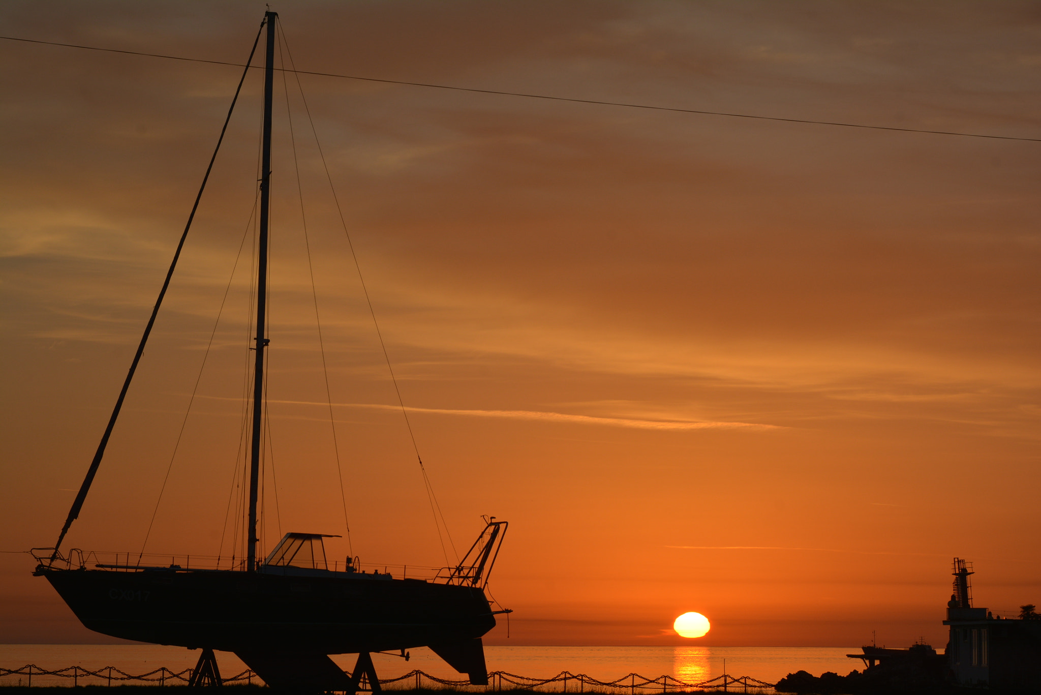 Manual Lens No CPU sample photo. Sunset photography