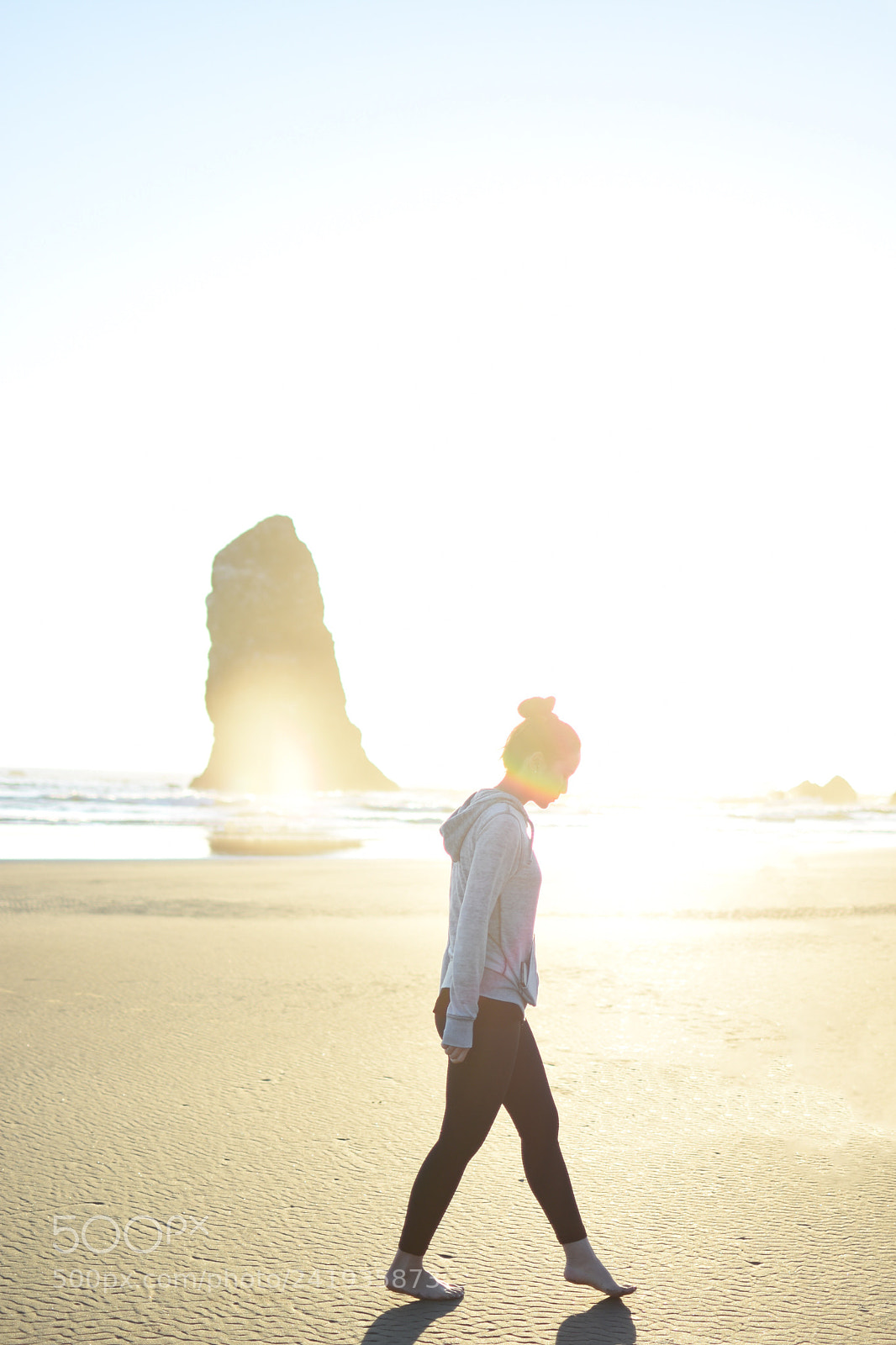 Nikon D7200 sample photo. Sunset at canon beach photography