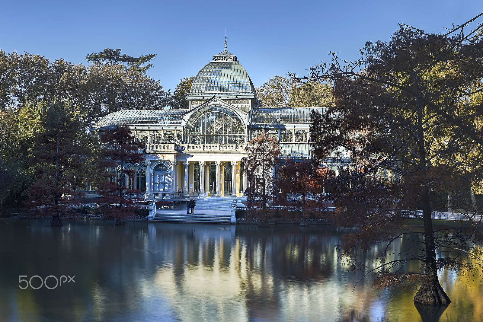 Canon EF 16-35mm F2.8L II USM sample photo. Cristal palace, retiro park photography