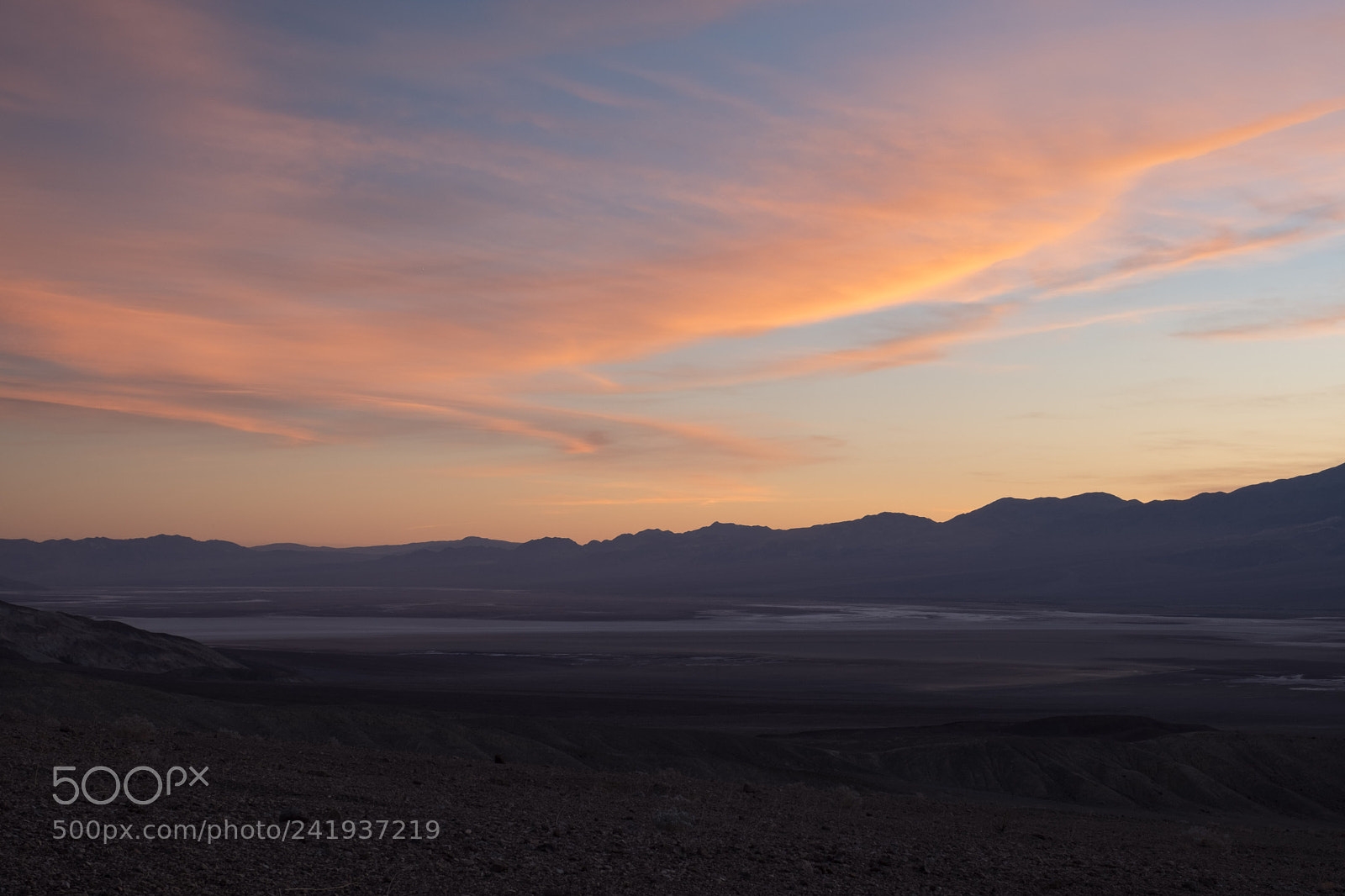 Fujifilm X-T2 sample photo. Sunset across death valley photography