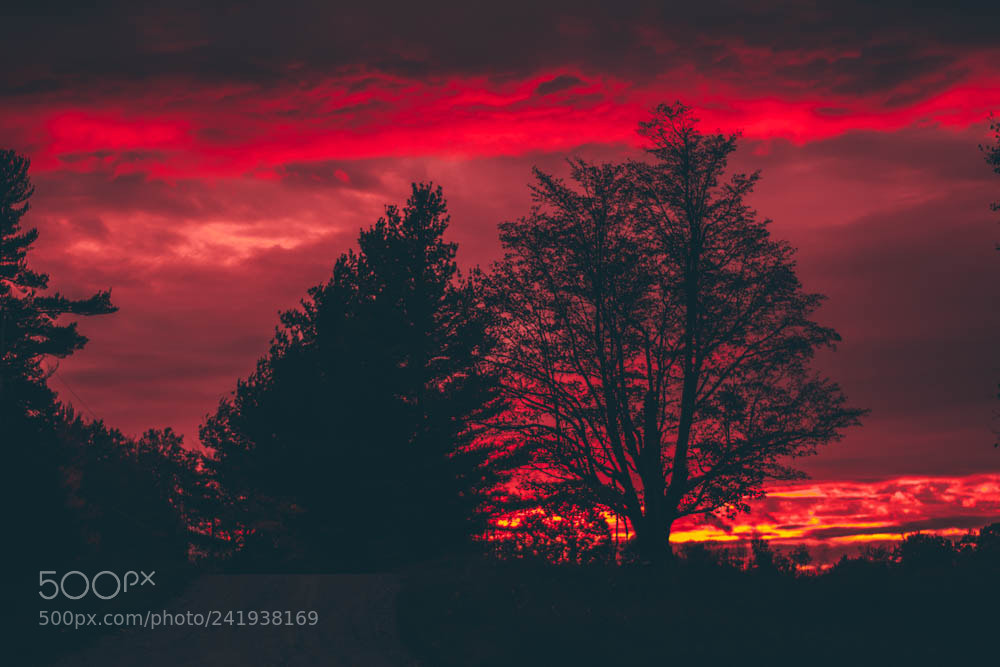 Nikon D7100 sample photo. Country sky photography