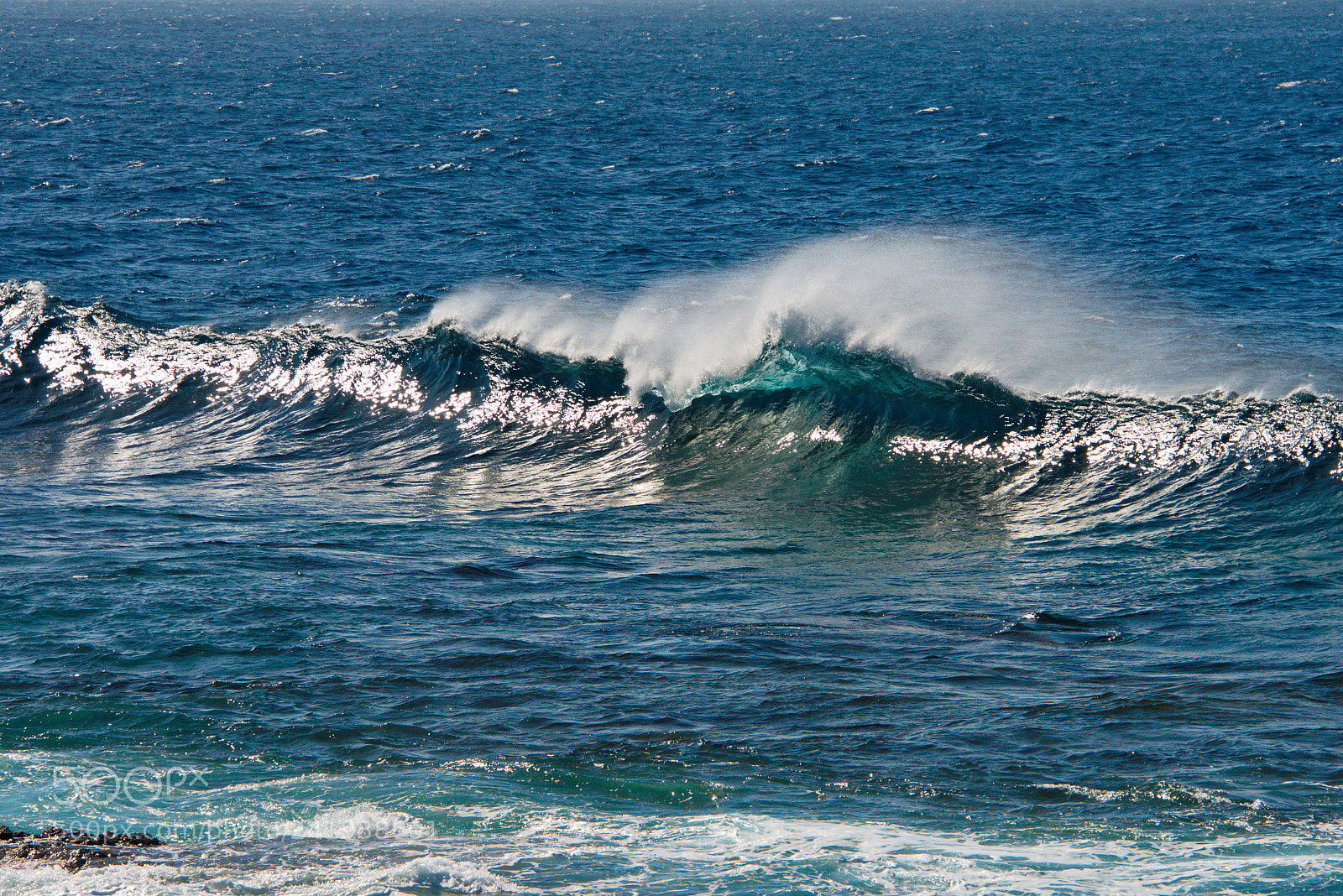 Nikon D800 sample photo. Waves in lanzarote on photography