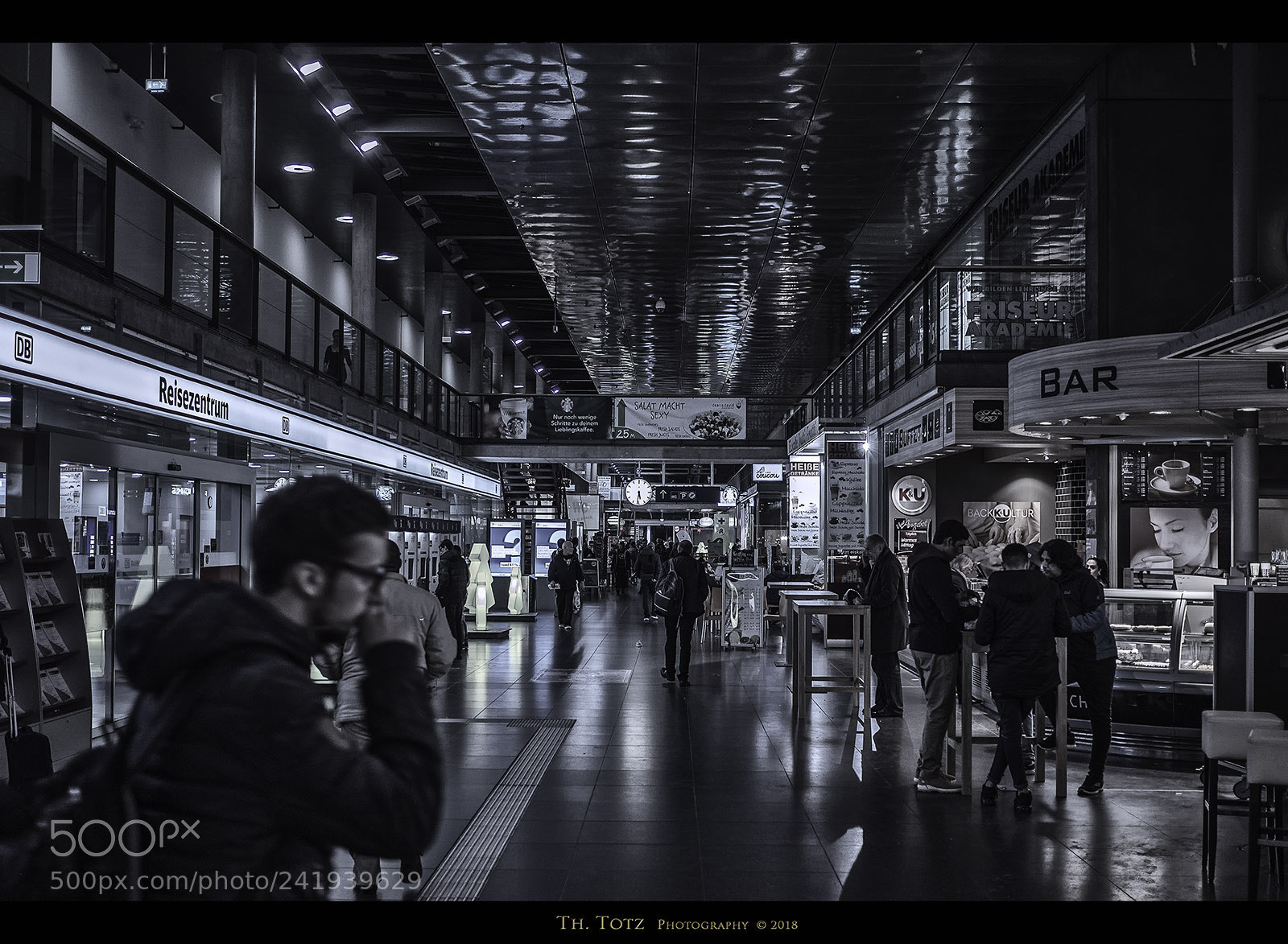 Olympus OM-D E-M1 sample photo. Central station freiburg photography