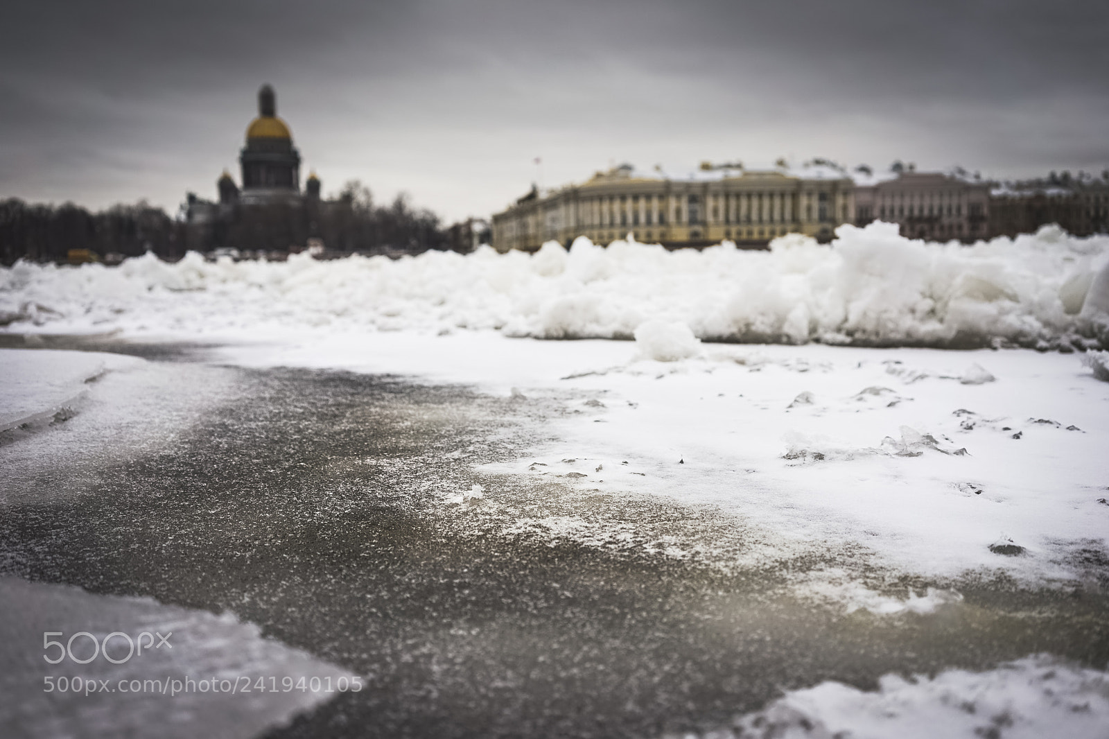Sony a7 II sample photo. Winter river photography