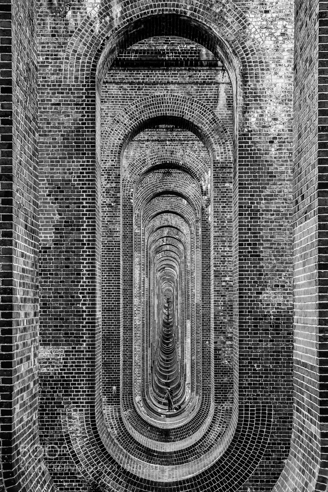 Nikon D7100 sample photo. Ouse valley viaduct photography