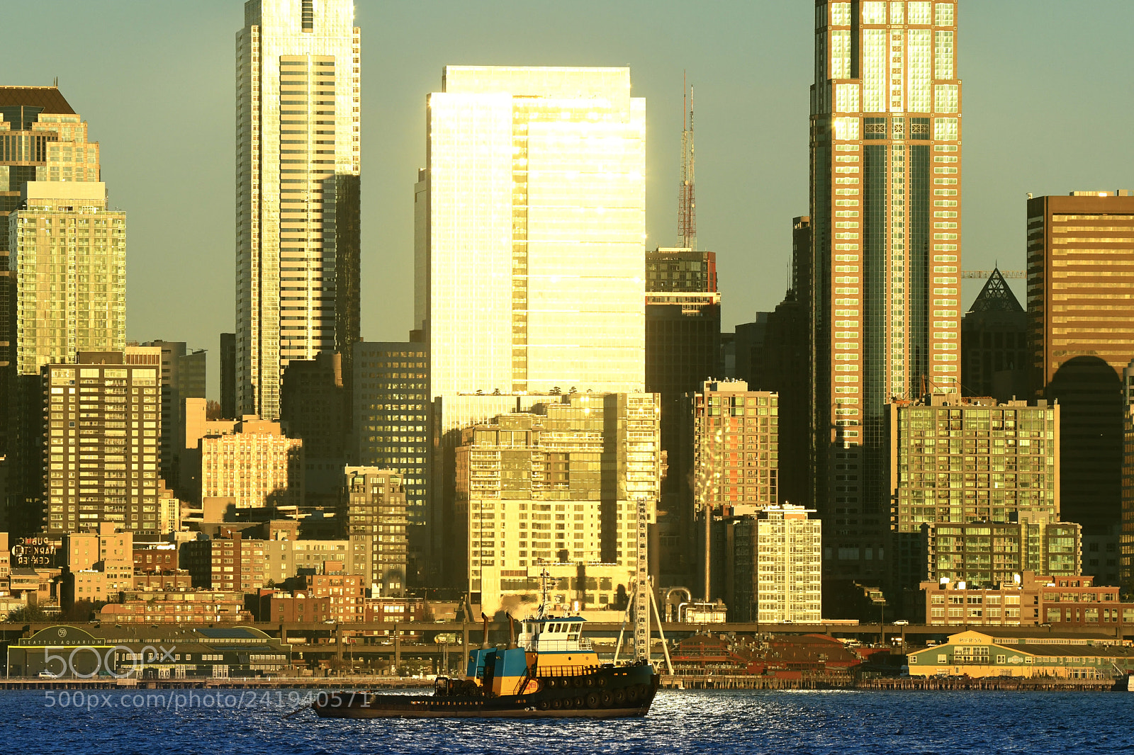 Nikon D500 sample photo. Seattle cityscape from west photography
