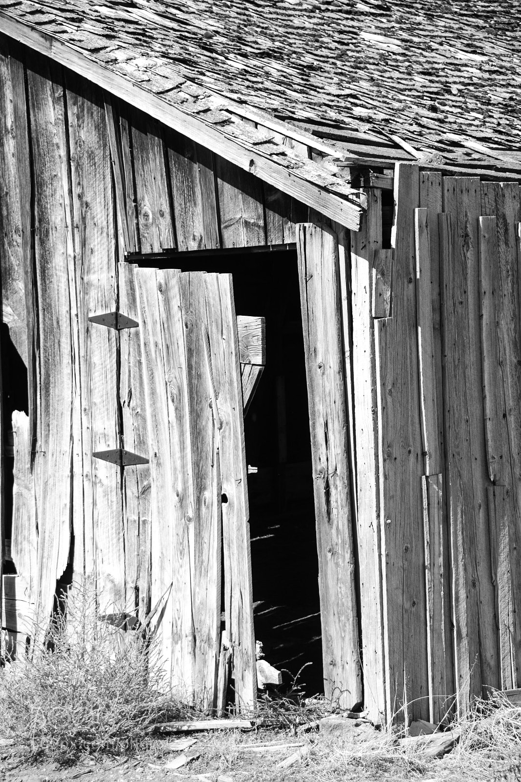 Nikon D7100 sample photo. Weathered barn photography