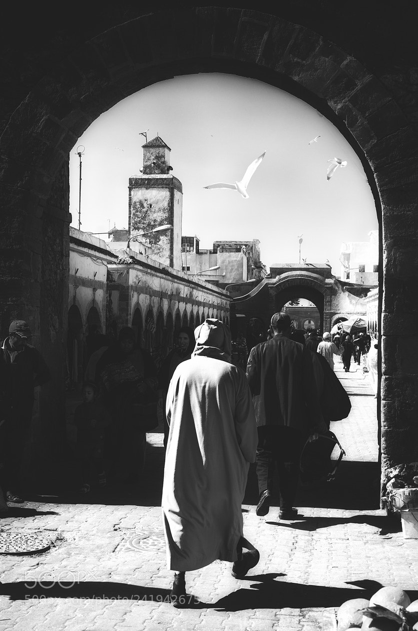 Pentax K-5 sample photo. Arches of essaouira photography