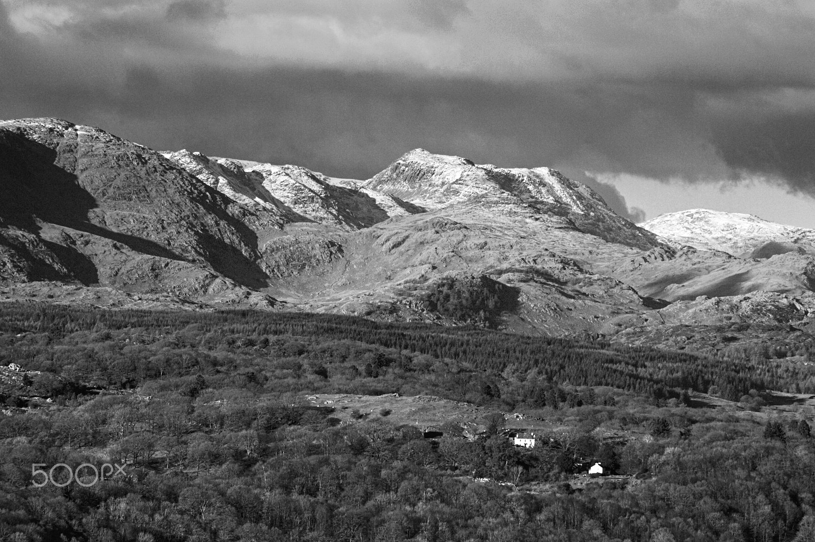 Canon EF-S 55-250mm F4-5.6 IS STM sample photo. The coniston fells photography