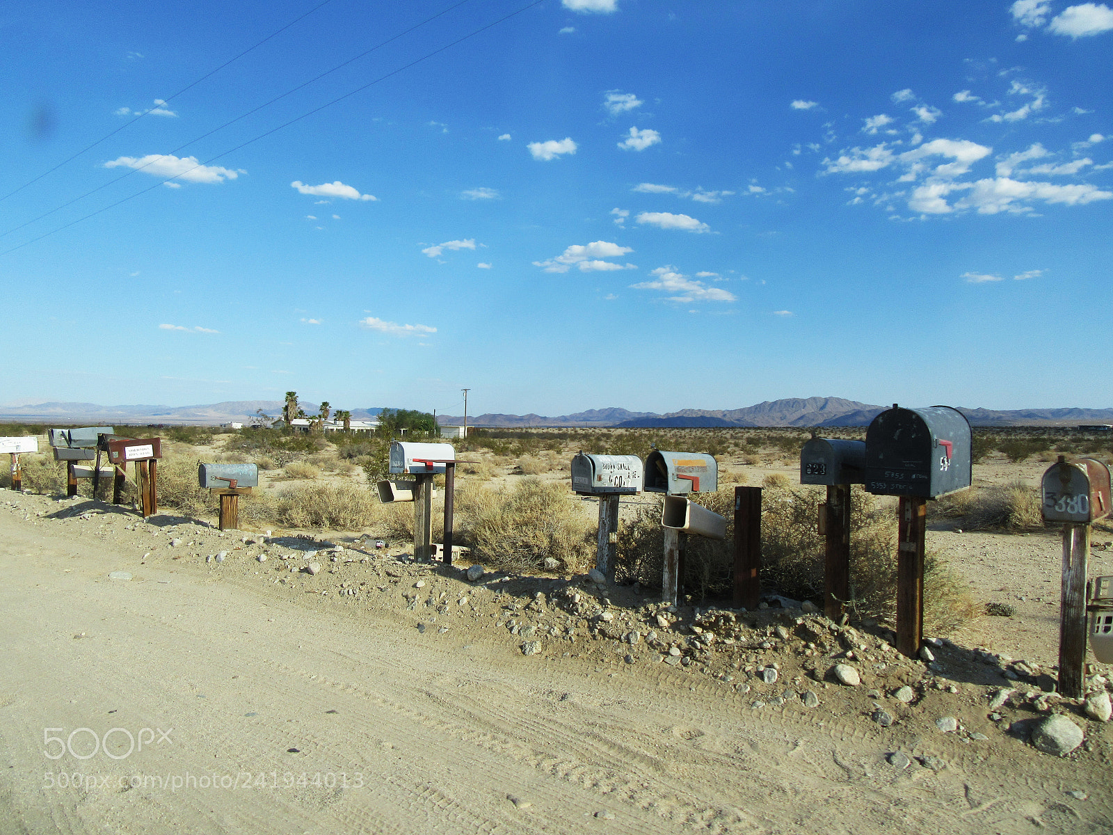 Canon PowerShot SX610 HS sample photo. Desert mailbox photography