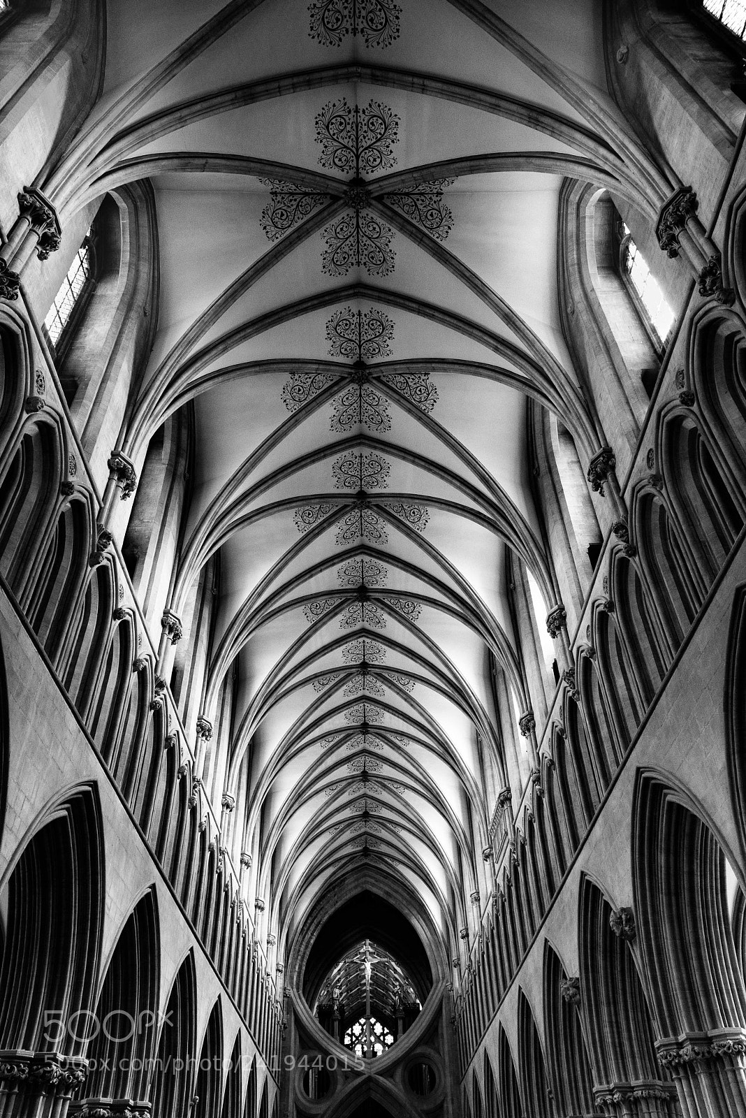 Nikon D810 sample photo. Wells cathedral photography